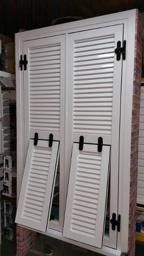 Aluminium-Fensterläden und Jalousien